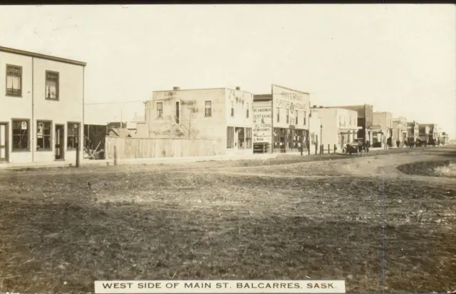 West side of Main Street, Balcarres